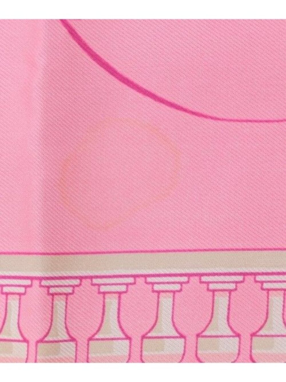 Hermes Bandana Scarf Pink - Picture 9 of 9